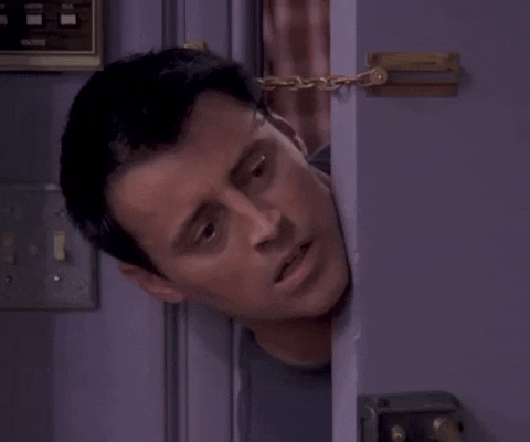 Joey Head Stuck — Reaction meme