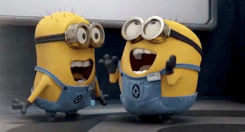 Excited Minions meme template — Templates meme