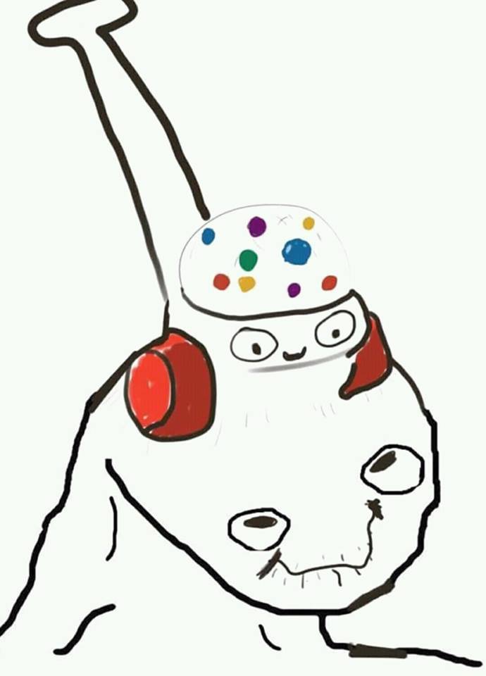 Brainlet kids toy brain — Brainlet meme