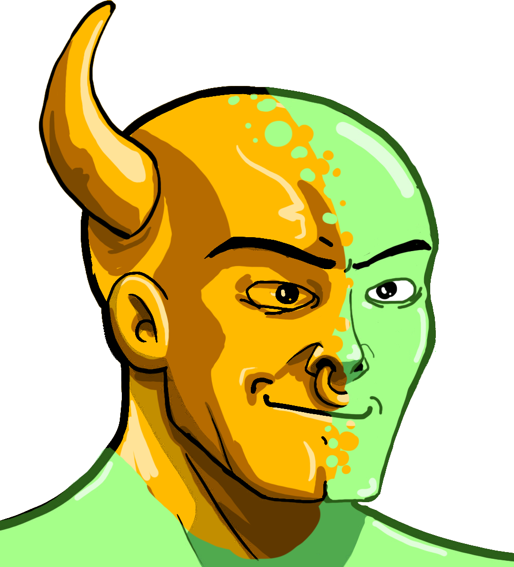 Green nujak golden bull run — Wojak meme