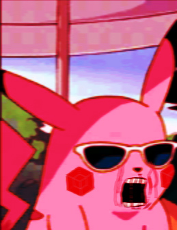 Pink pikachu — Reaction meme