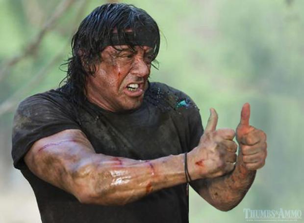 Thumbs Up Rambo meme template — Templates meme