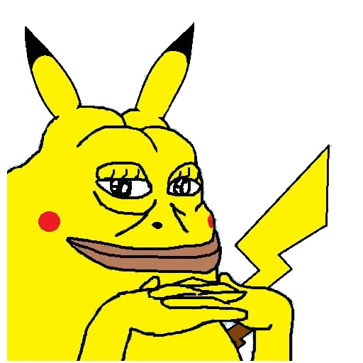 Pikachu costume Groyper sticker — Sticker Packs meme