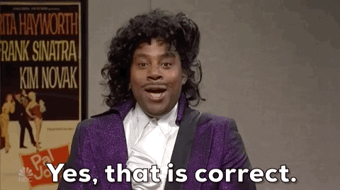 Kenan Thompson Yes Correct — Reaction meme