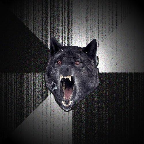 Insanity Wolf meme template — Templates meme