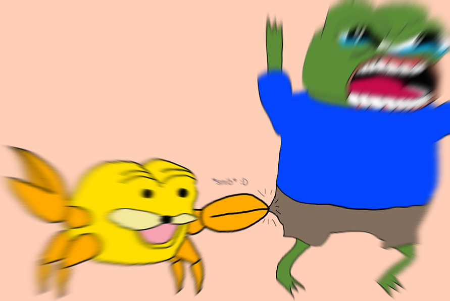Snib snips pepe — Reaction meme