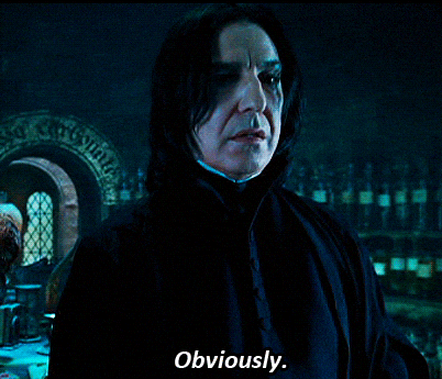 Snape Obviously — Reaction meme