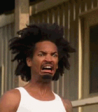 Black Man Shocked — Reaction meme