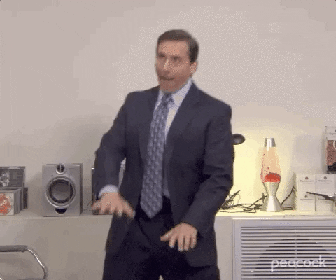 Steve Carell Dancing — Reaction meme