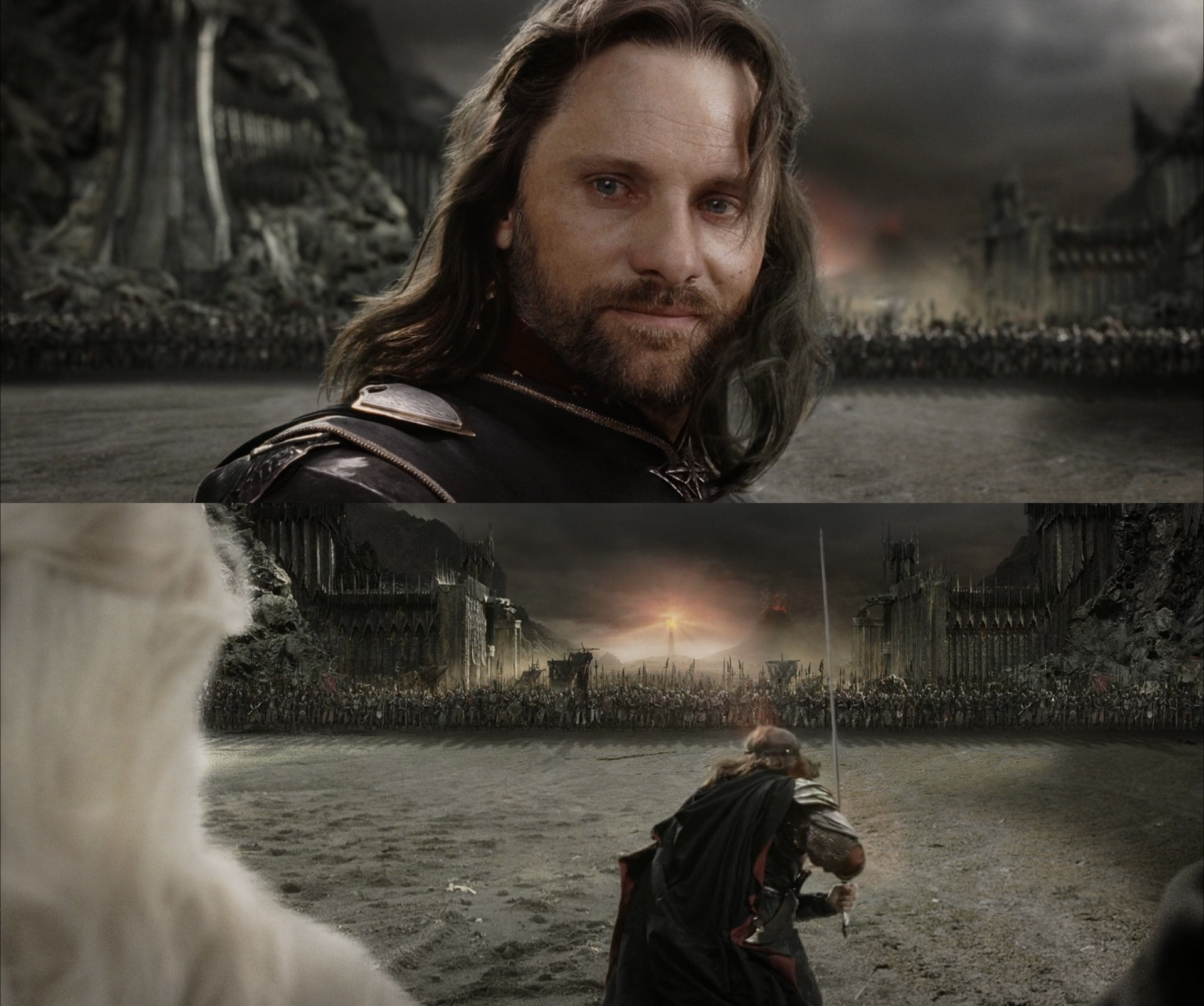 Aragorn Black Gate for Frodo meme template — Templates meme