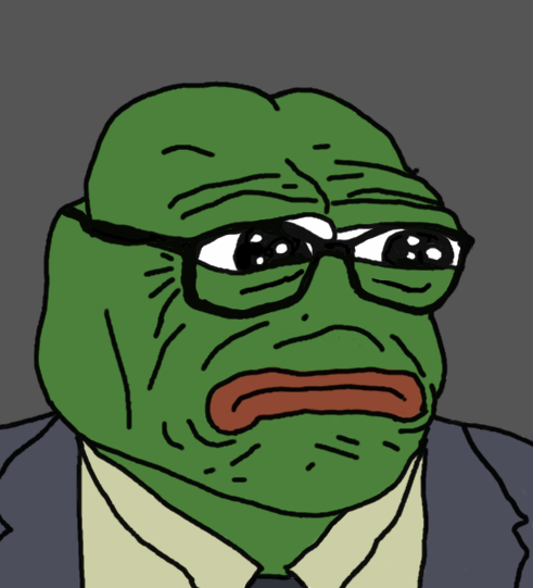 Pepe sad old — Pepe meme