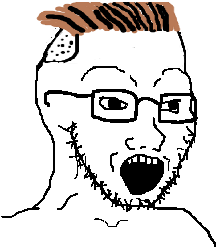 Zoomer soy boy plain — Zoomer meme