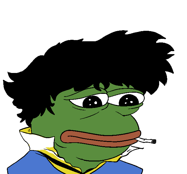 Pepe class smoking — Pepe meme