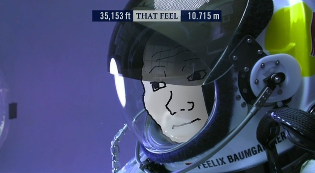 Wojak high altitude feels — Wojak meme
