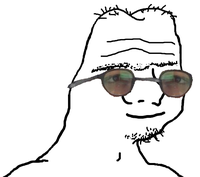 Boomer with eye glasses — Boomer meme