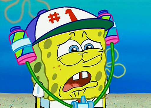 Spongebob number 1 hat — Reaction meme
