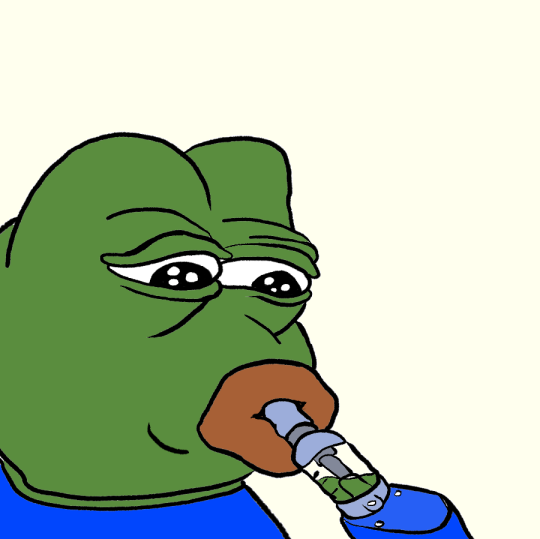 Pepe hits vape — Pepe meme