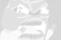 Pepe screaming angry ascii art — Pepe meme