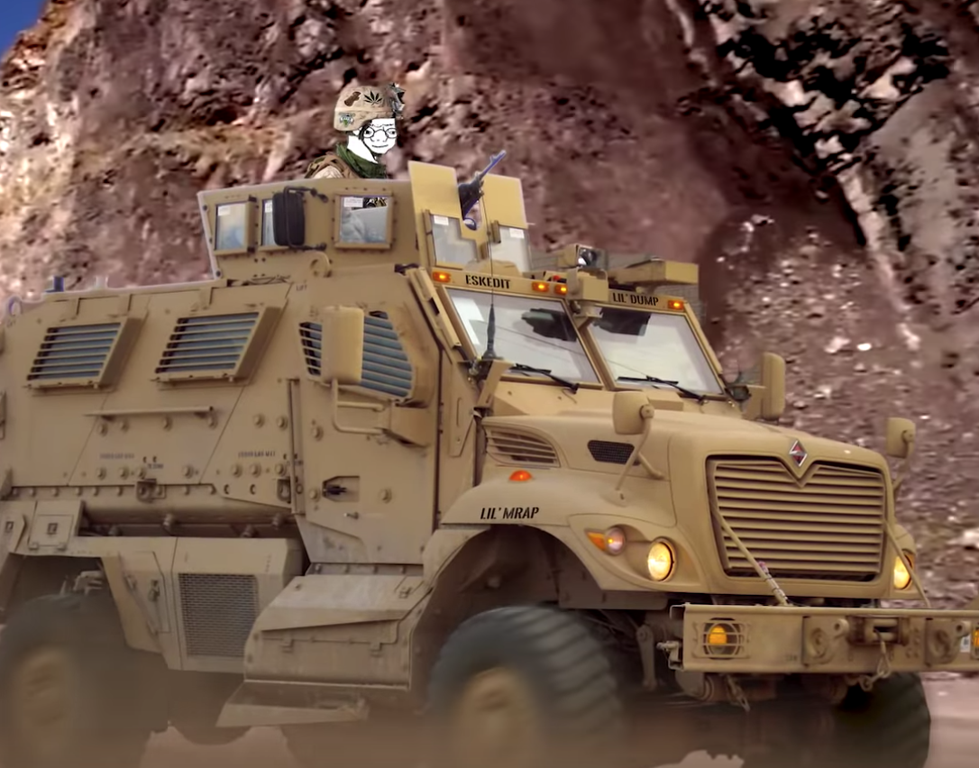 Zoomer turret gunner armored truck — Zoomer meme