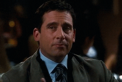 Steve Carell Wink — Reaction meme