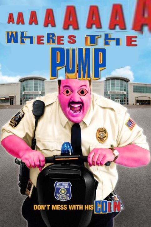 Paul blart pink wojak — Reaction meme
