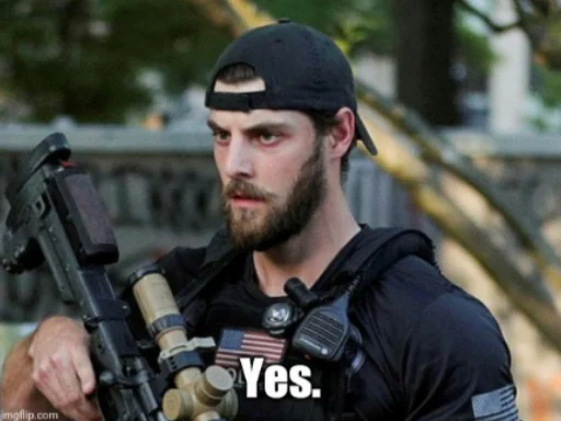 Soldier says yes Cali Pack 3 sticker — Sticker Packs meme