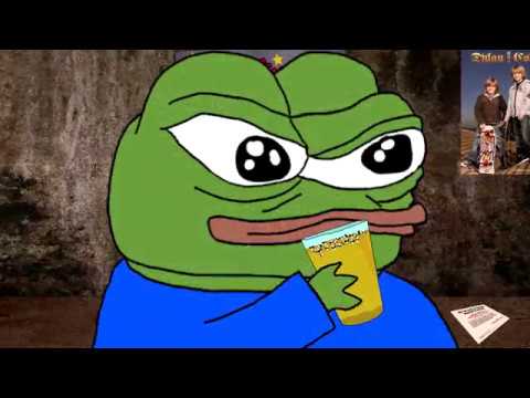 Pepe drinks beer — Pepe meme