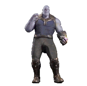 Thanos dancing — Reaction meme
