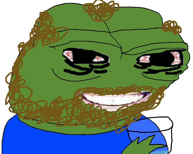 Pepe coomer glass water — Pepe meme