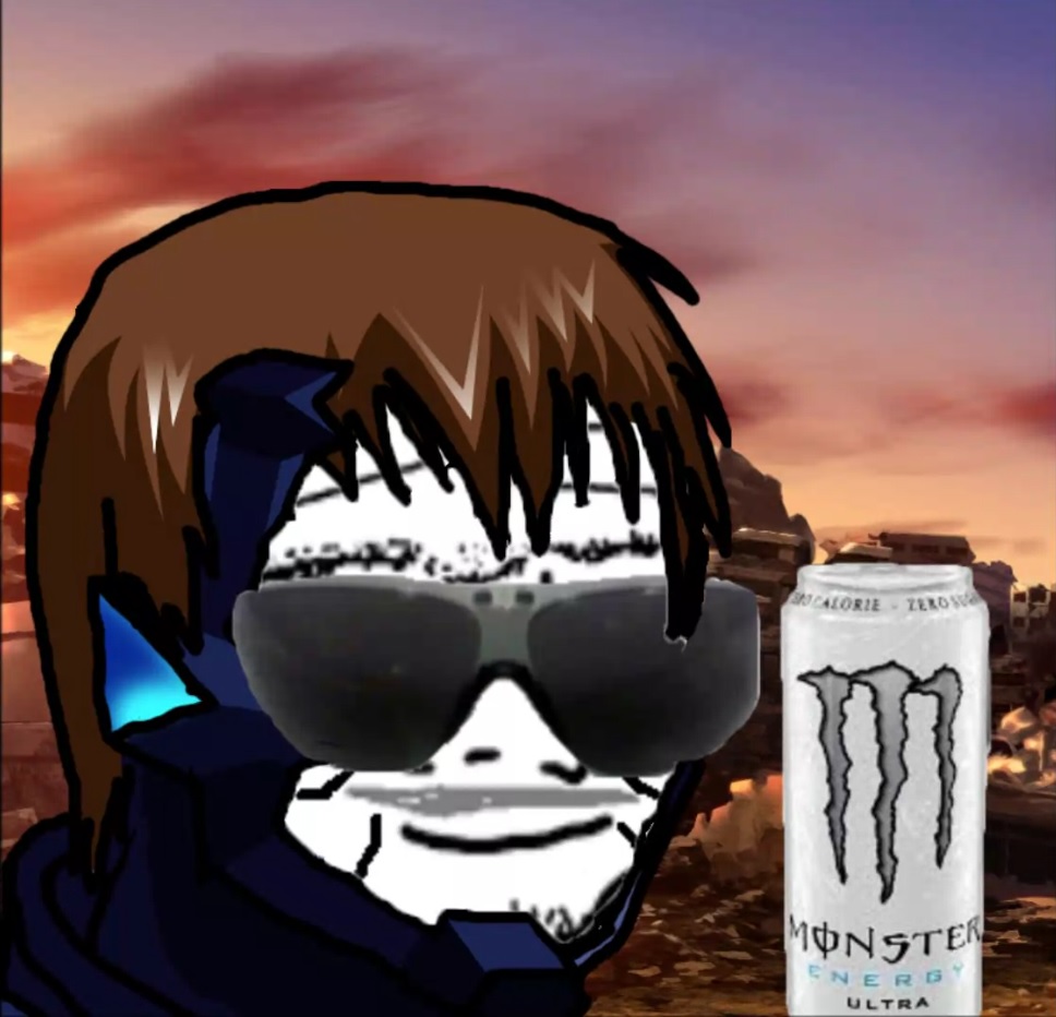Boomer on planet with monster — Boomer meme