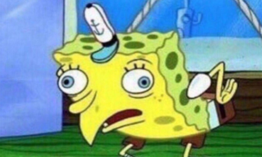 Spongebob stupid meme template — Templates meme