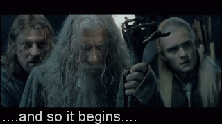 And So It Begins Gandalf — Reaction meme