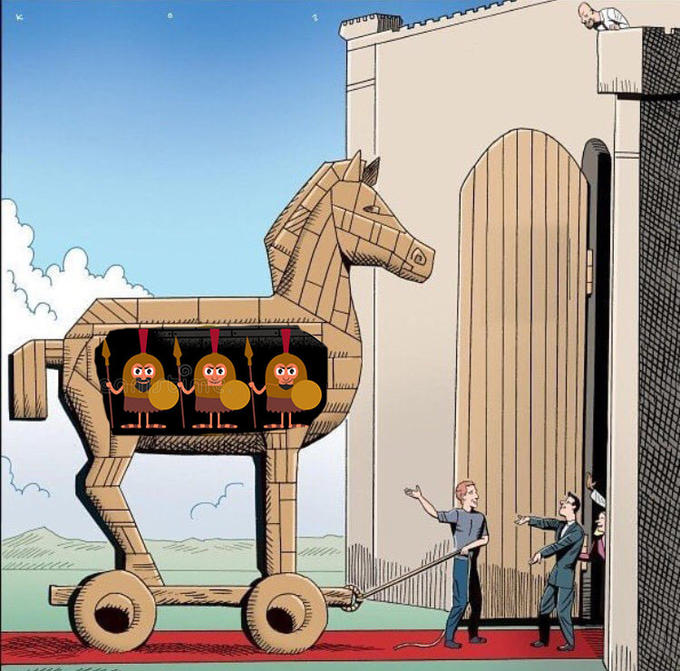 Trojan Horse meme template — Templates meme