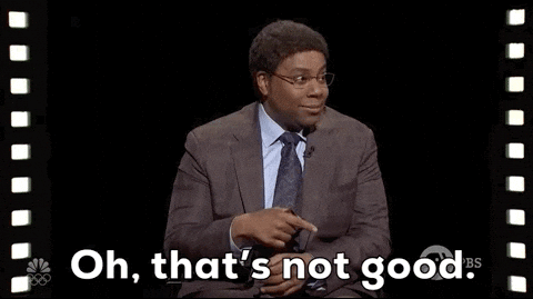 Kenan Thompson Oh That's Not Good — Reaction meme