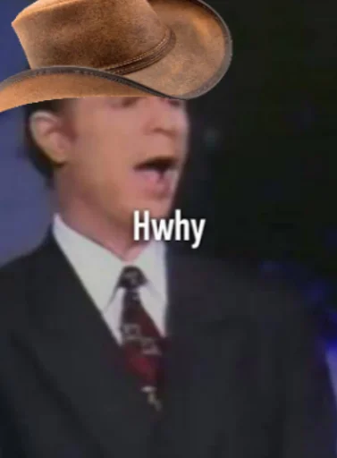 Cowboy hat why Cali Pack 3 sticker — Sticker Packs meme