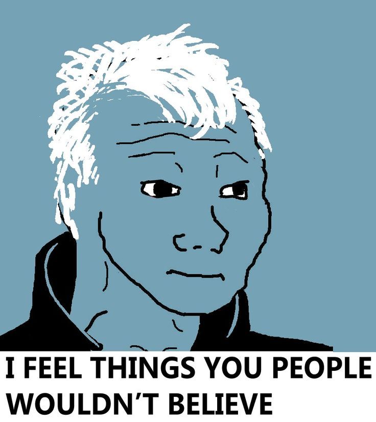 Wojak blade runner feels — Wojak meme