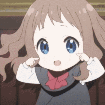 Kawaii Anime Girl Heart — Reaction meme