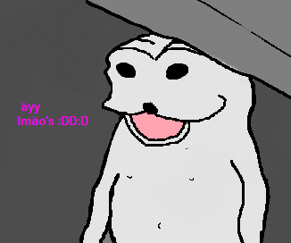 Ayy lmao spurdo — Reaction meme