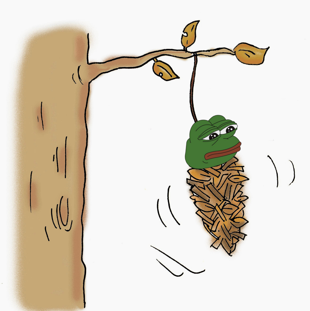 Pepe wasp cocoon — Pepe meme
