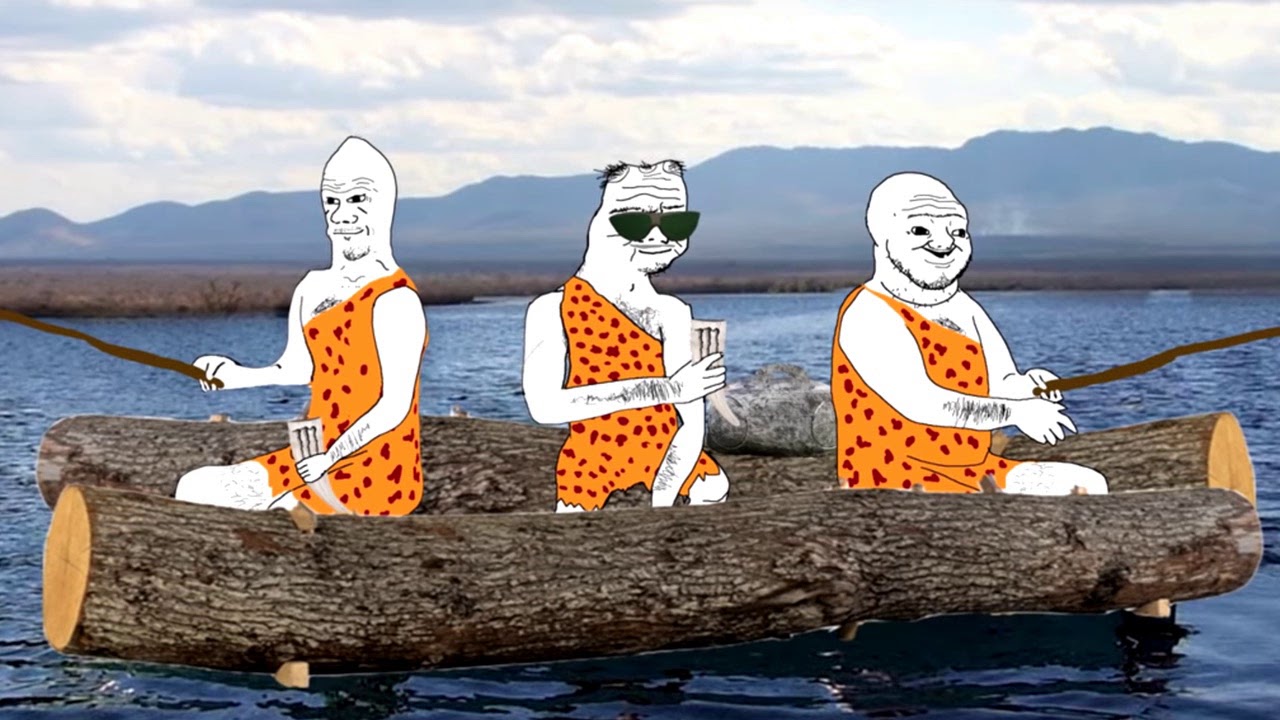 Grugs fishing — Grug meme