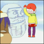 阿布 Guu Spinning Snowman — Reaction meme