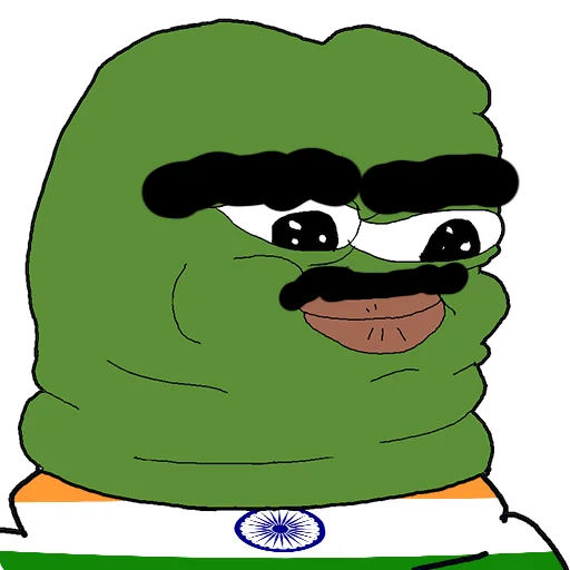 Fat frog Jeet Degen sticker — Sticker Packs meme