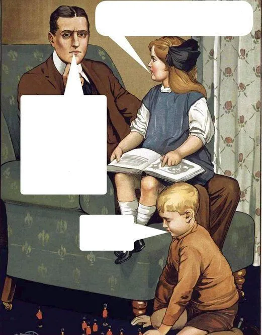 Girl asking her father a question meme template — Templates meme