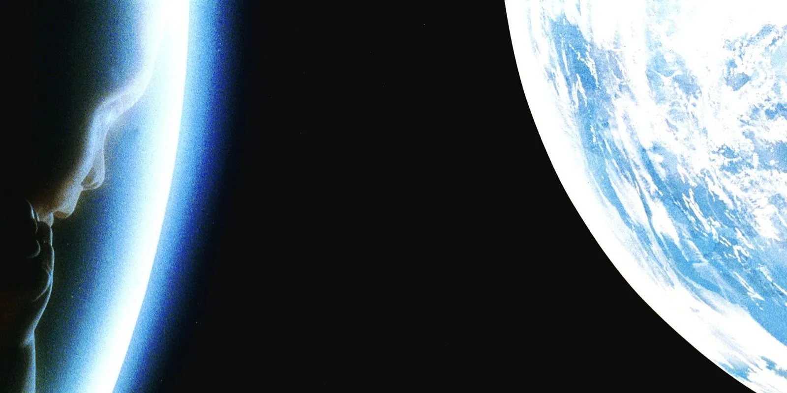 Star Child Floating Beside Earth 2001 — Memes meme