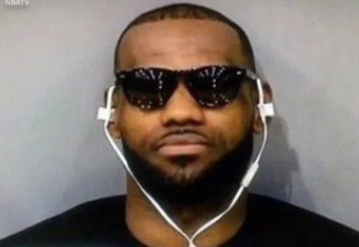 Lebron sunglasses Cali Pack 3 sticker — Sticker Packs meme