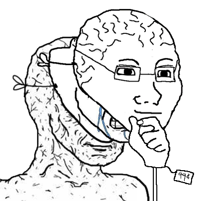 Wojak old wearing two masks — Wojak meme