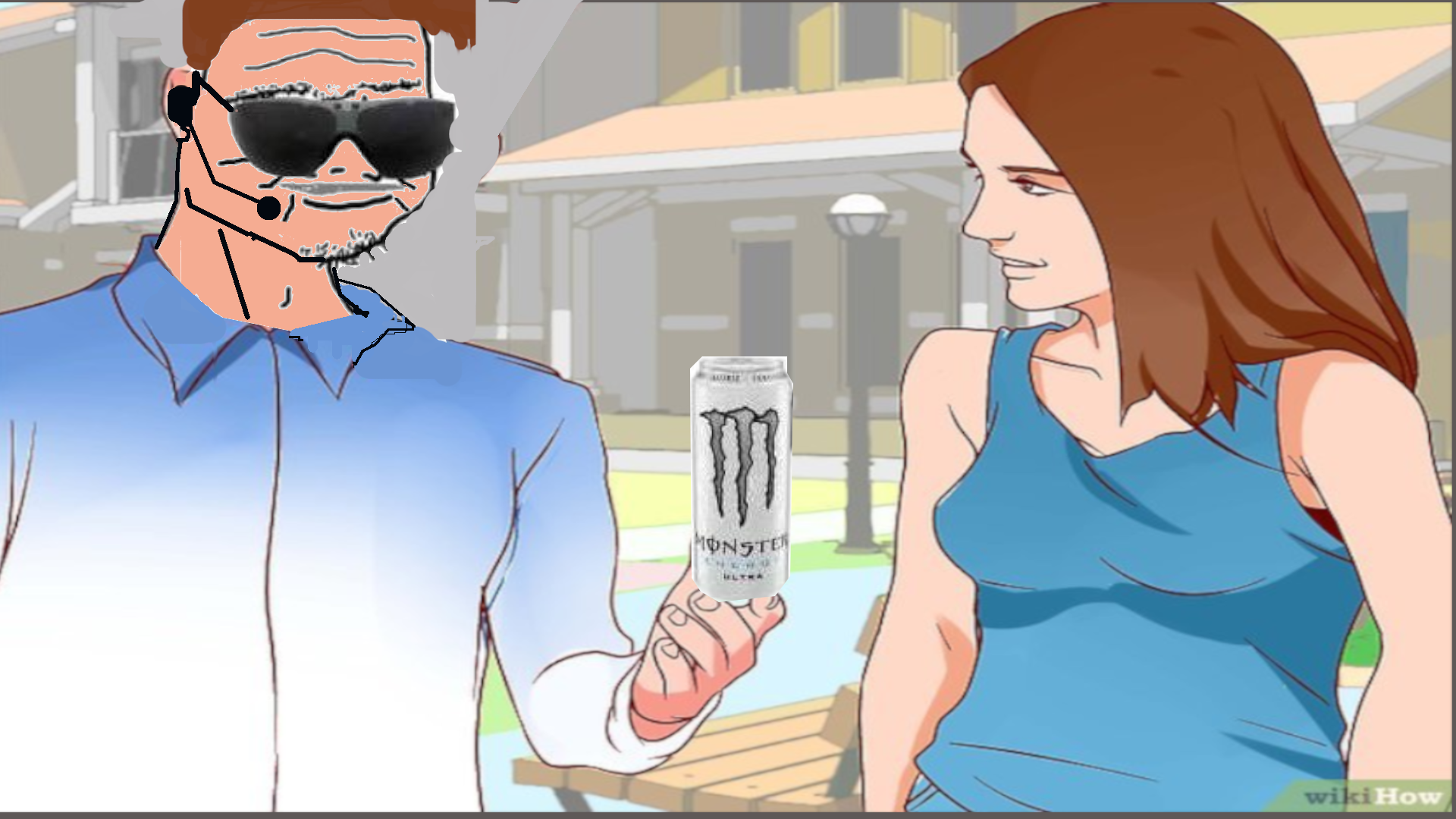 Boomer sells monster — Boomer meme