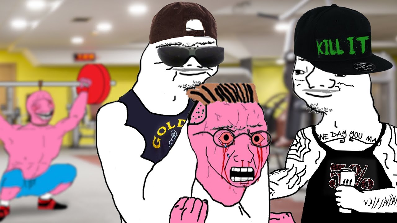 Zoomer bullied gym — Zoomer meme