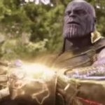 Thanos power up meme template — Templates meme