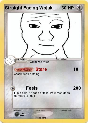 Wojak feels wojak pokemon card — Wojak meme